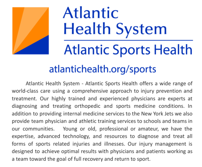 Atlantic Health Systems 1/2 Page Ad
